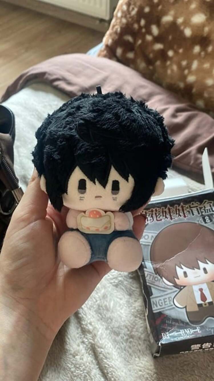 Death Note 13Cm Cotton Doll Blind Box Mystery Box Keychain Bag Charm Decor Trend